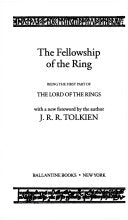 Fellowship of the Ring MM by Phoenix Books
