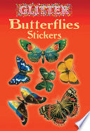 Glitter Butterflies Stickers by Phoenix Books