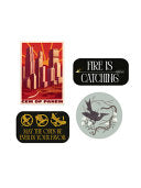 Hunger Games: Assorted Stickers - Sticker Set of 4 by Phoenix Books