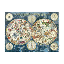 Jigsaw Puzzle Celestial Planishere Early Cartograp by Phoenix Books