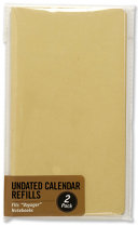 Journal Voyager Refills Undated Calendar - Set of by Phoenix Books