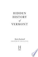 Hidden History of Vermont by Phoenix Books