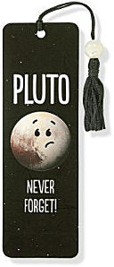 Bookmark Beaded: Pluto - Never Forget by Phoenix Books