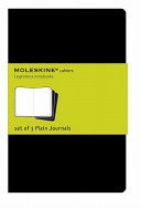 Moleskine X-Large Plain Cahier Journal Set of 3