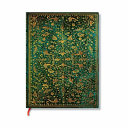 Journal Emerald Flower Mini Unlined Hardcover by Phoenix Books