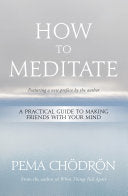 How to Meditate A Practical Guide to Making Friend by Phoenix Books