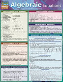Barcharts Algebraic Equations by Phoenix Books
