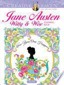 Creative Haven Jane Austen Witty & Wise Coloring B by Phoenix Books