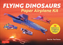 Flying Dinosaurs Paper Airplane Kit 36 Airplanes i by Phoenix Books