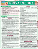 Barcharts Pre-Algebra by Phoenix Books