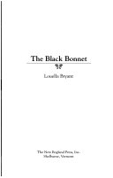 Black Bonnet by Phoenix Books