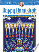 Creative Haven Happy Hanukkah Coloring Book by Phoenix Books