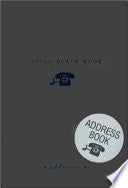 Address Book Little Black Book by Phoenix Books