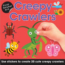 First Sticker Art Creepy Crawlies Use Stickers to by Phoenix Books