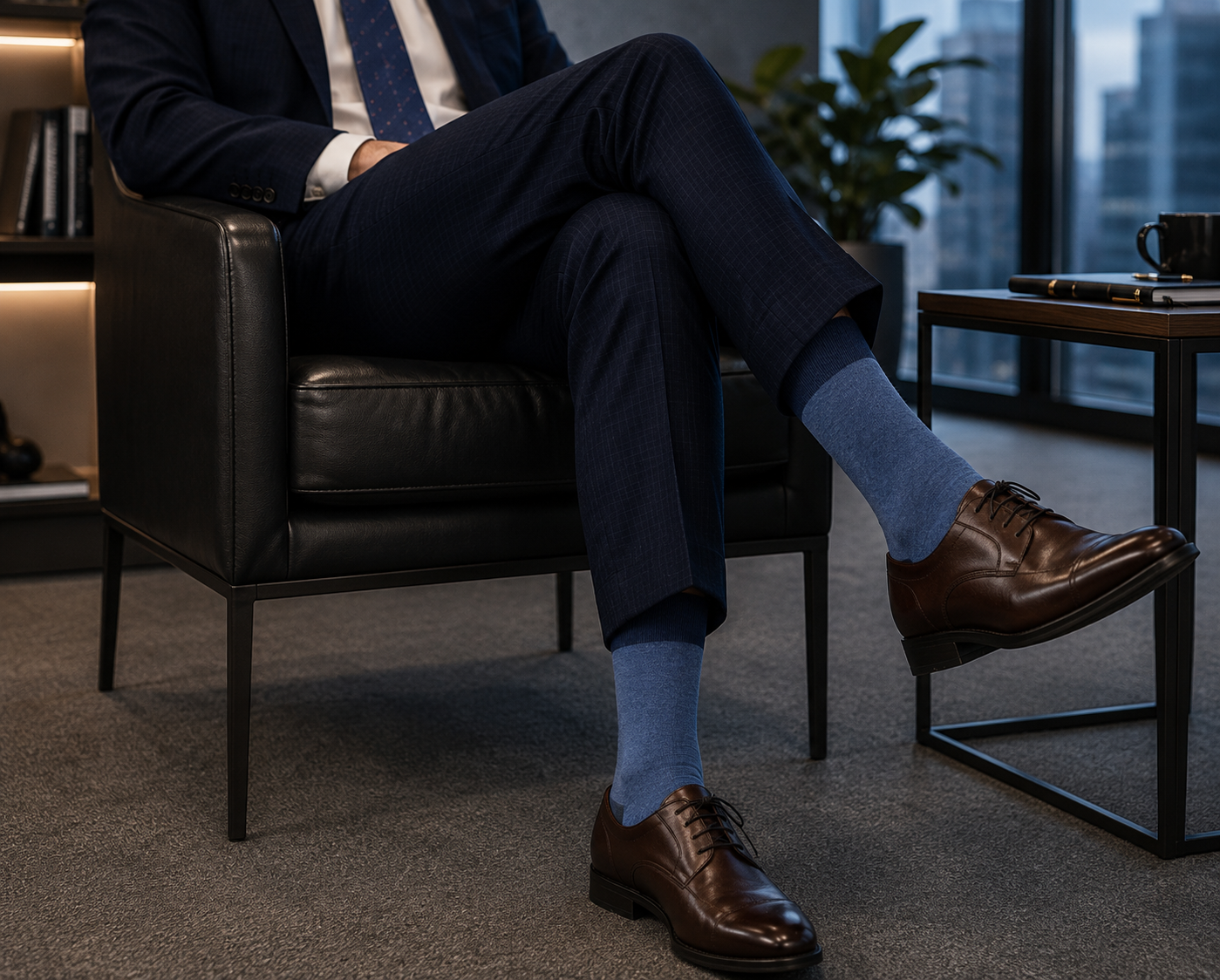 Cloudley Denim Men's Socks