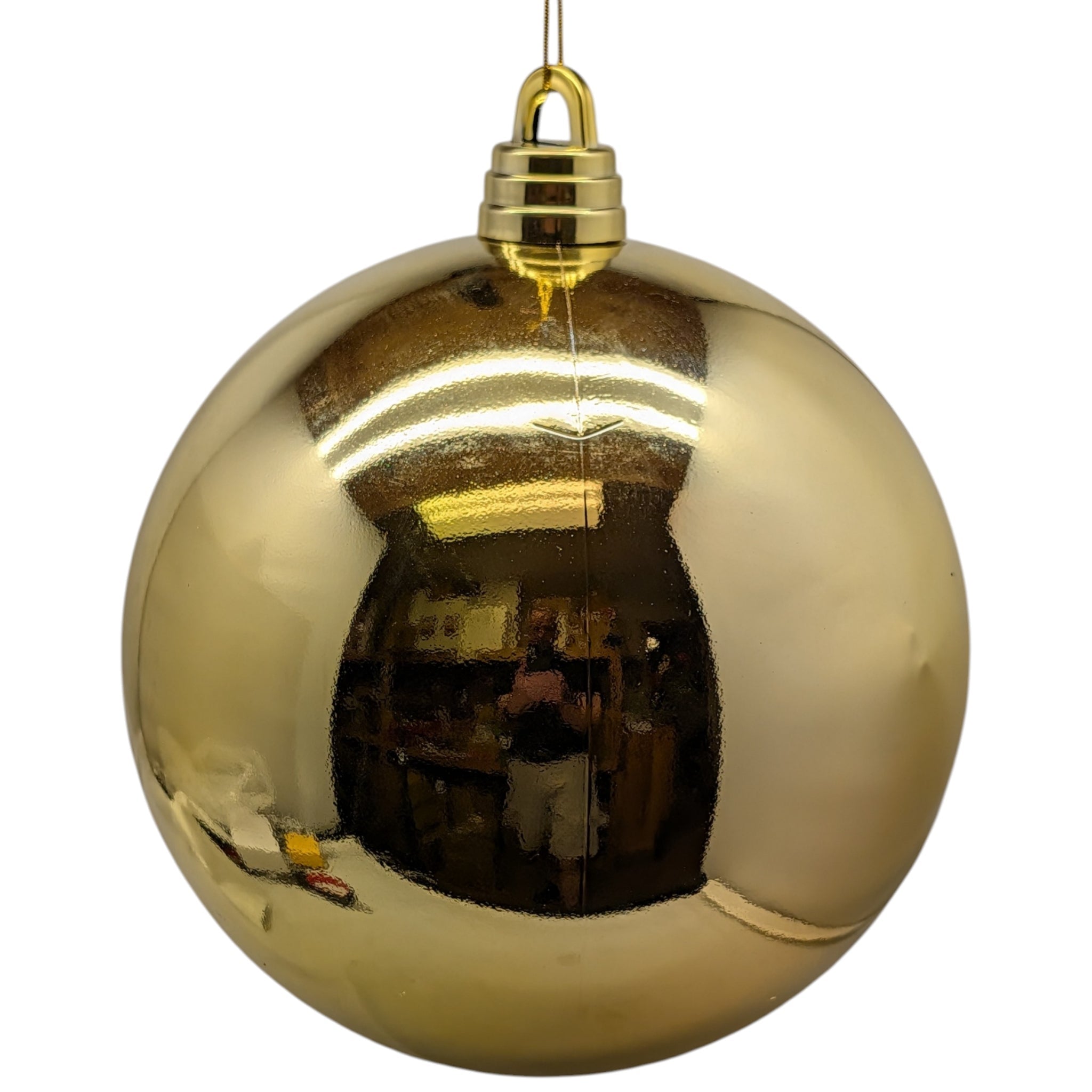 Shatterproof Oversized Ball Ornament - 11.8 inch - Gold