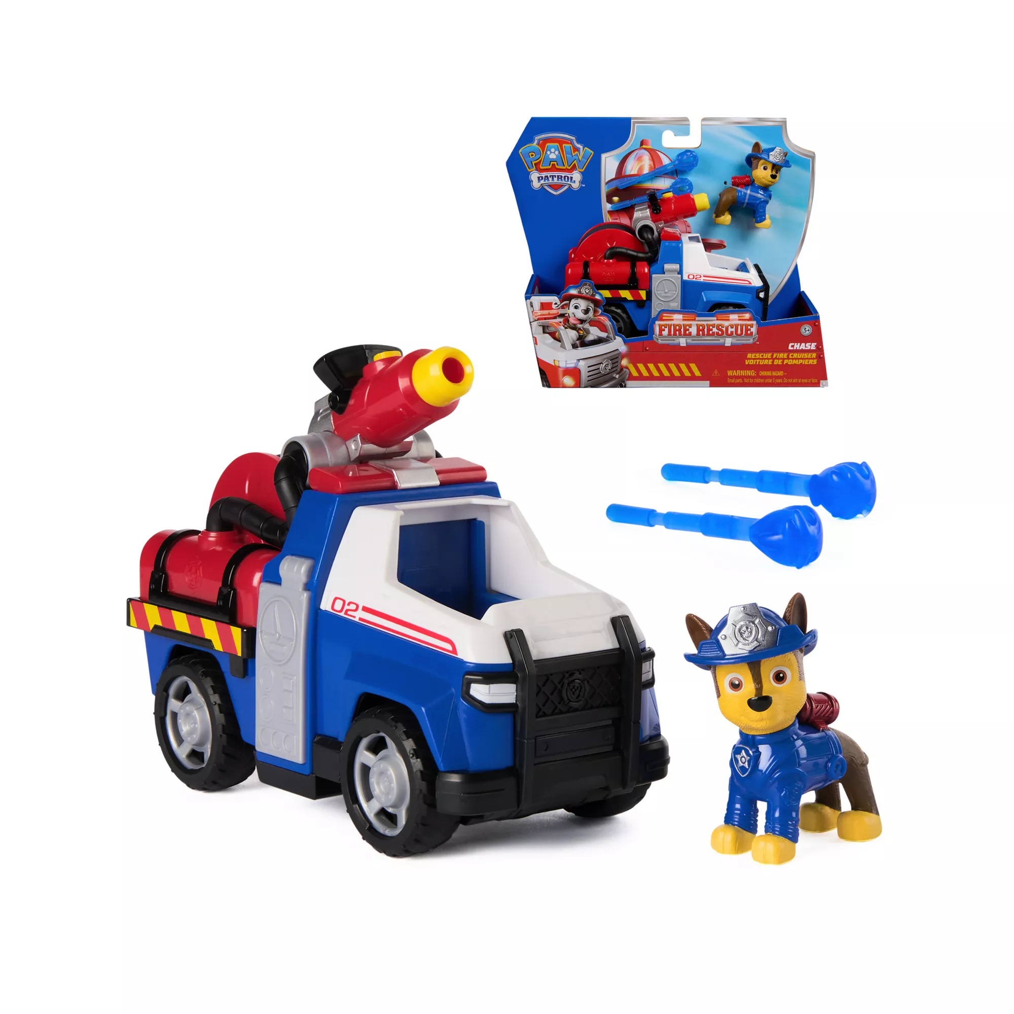 PAW Patrol Fire Rescue: Chase Rescue Fire Cruiser