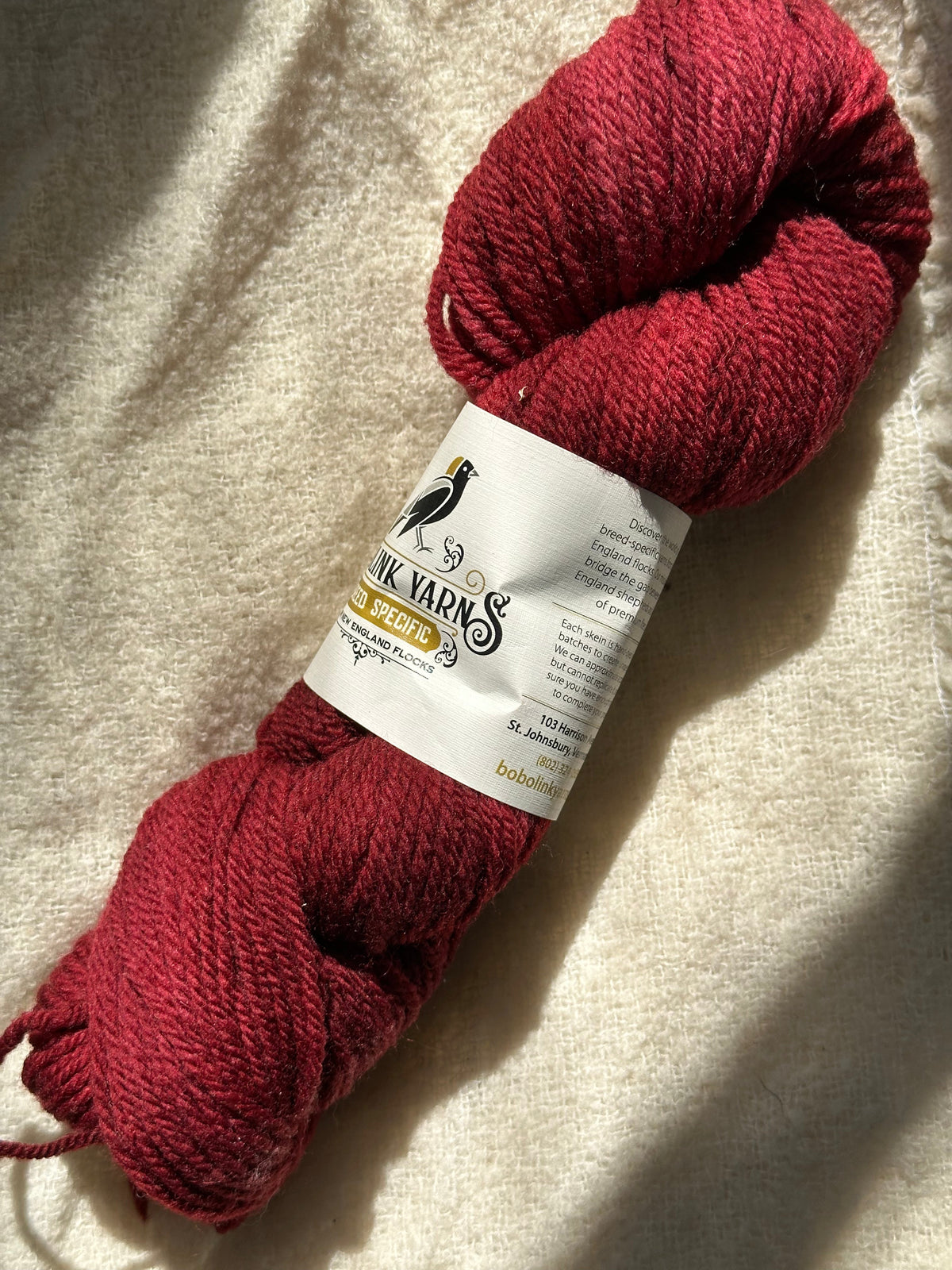 Bobolink Yarns Green Mountain Blend