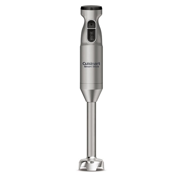 Electric Immersion Hand Blender Smart Stick Brushed-chrome 300-watt 2speed by Homeportonline