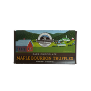 Dark Chocolate Maple Bourbon Truffles - 2 Piece