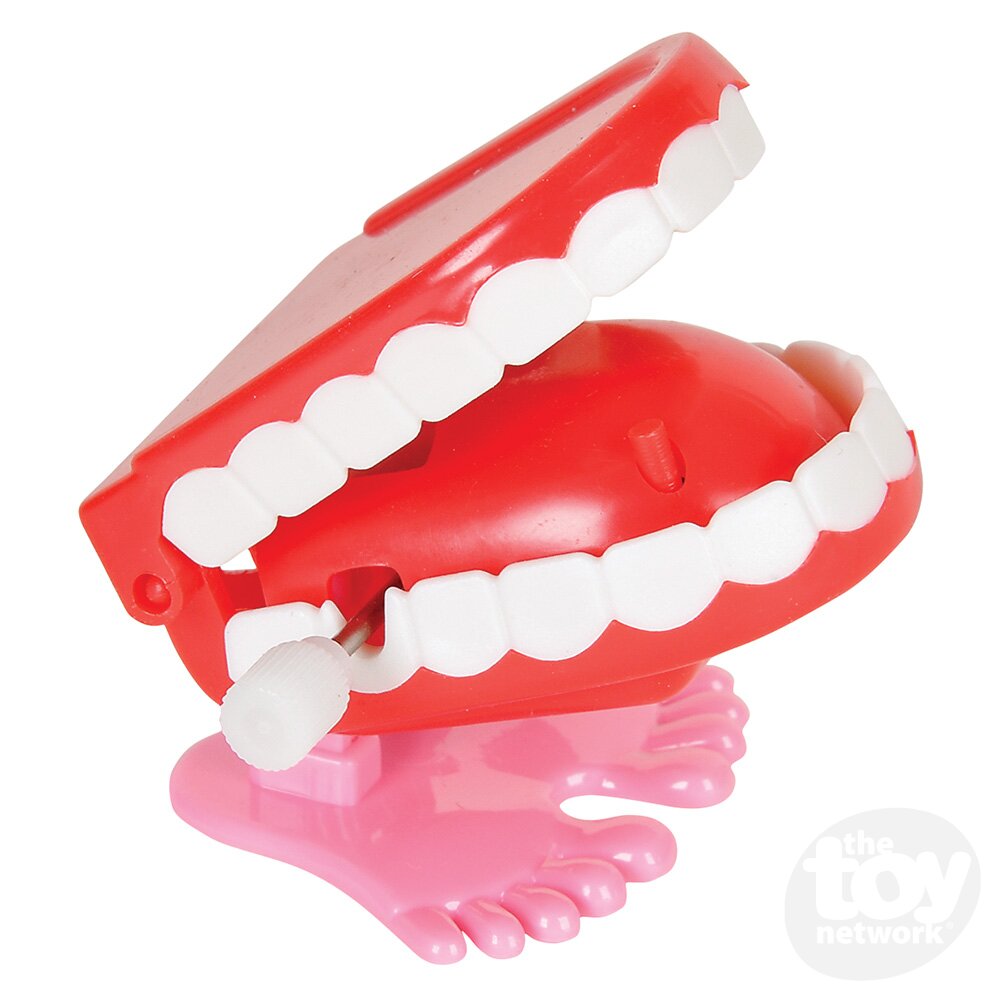 Wind Up Chatter Teeth 1.75in (Sold Individually) by Homeportonline