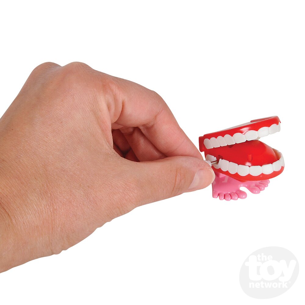 Wind Up Chatter Teeth 1.75in (Sold Individually) by Homeportonline