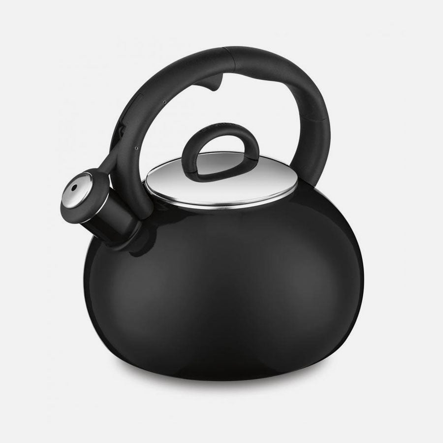 Stovetop Kettle - Enameled 2qt Black by Homeportonline
