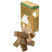 Holiday Puzzlebox Brainteaser - Gingerbread House