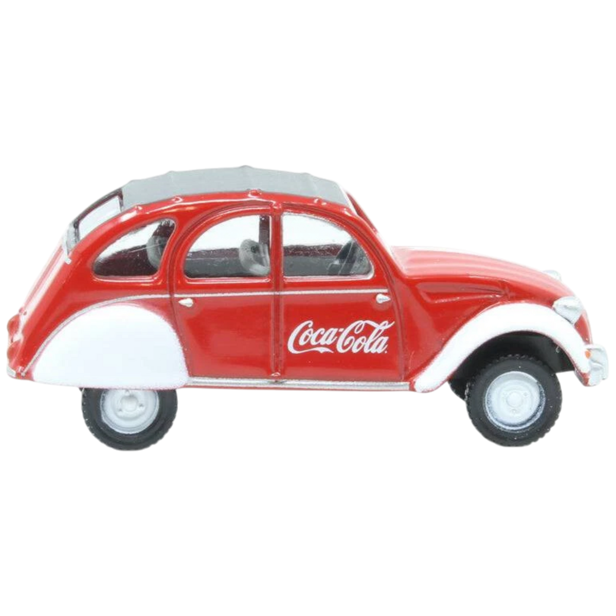Coca-Cola Citroen 2CV Diecast Car - 1:76 Scale