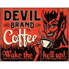 Tin Sign - Devil Brand by Homeportonline