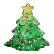 Acrylic LED Christmas Pin - Tree