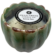Small Petal Pot Soy Candle - Summer Rain