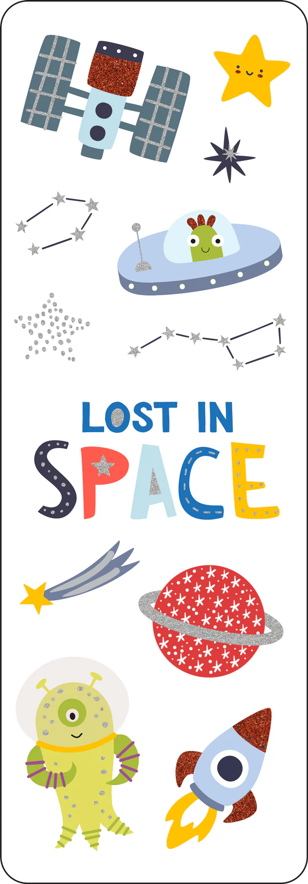 Sticker Set Lost In Space by Homeportonline