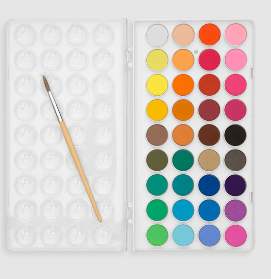 Lil' Watercolor Paint Pods Set of 36 by Homeportonline