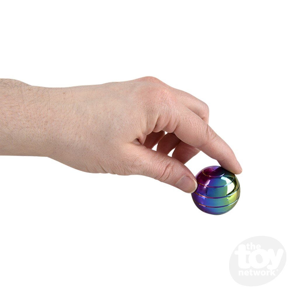Gyroscope Rainbow Sphere by Homeportonline