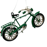 Green Bike Ornaments