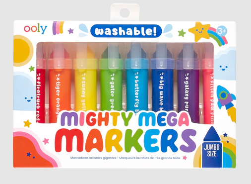 Markers Mighty Mega Jumbo Set of 8 by Homeportonline