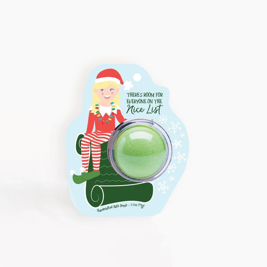 Clamshell Bath Bomb - Christmas Elf by Homeportonline