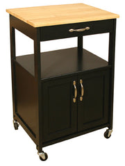 Kitchen Cart With Black Base 23x17 by Homeportonline