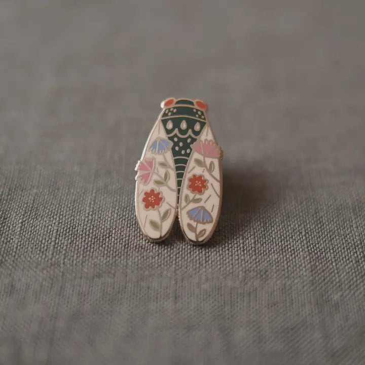 Enamel Pin (with Locking Clasp) by Justine Gilbuena