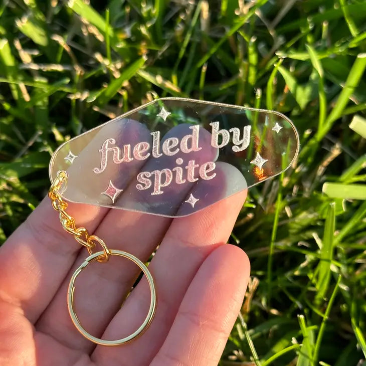 Iridescent Acrylic Keychain