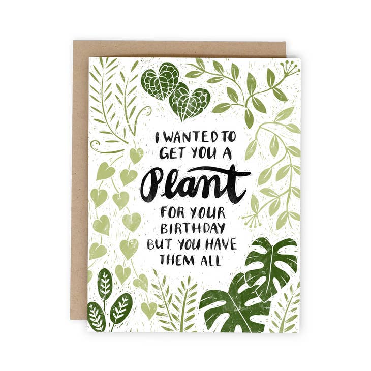 Birthday Plant Card by Wild Lark