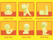 Blind Box Smiski Yoga Series (Sold Each) by Homeportonline