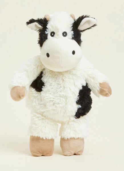 Warmies Cow Sitting Black & White by Homeportonline