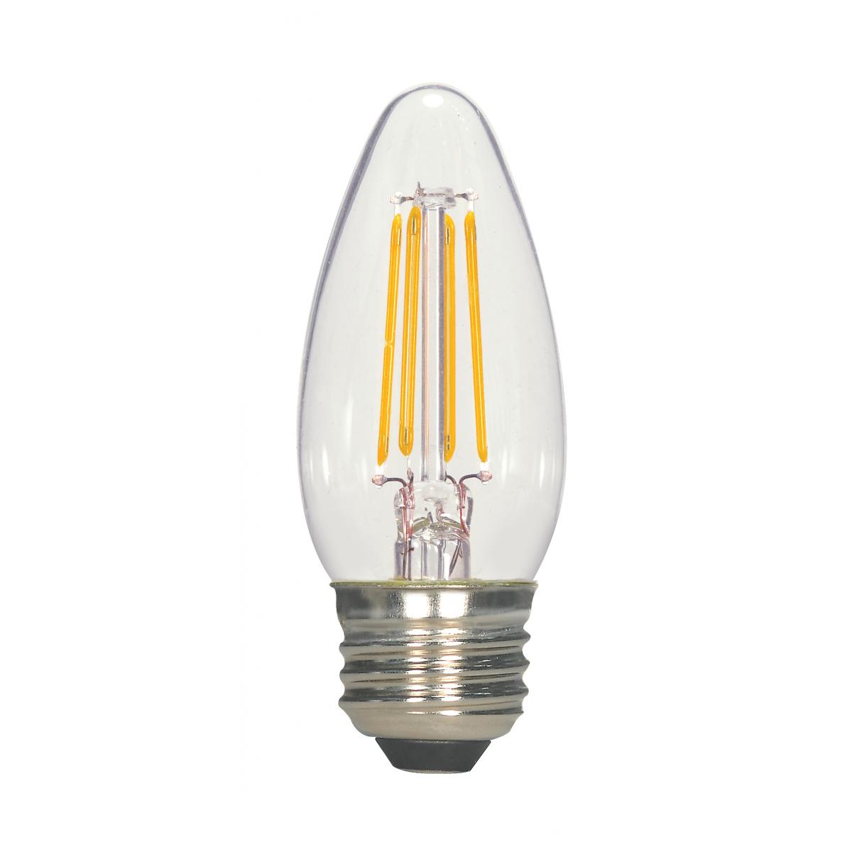 LED Light Bulb Torpedo, Dimmable, 4.5W (40W Equivalent), 470 Lumens, 2700K CCT by Homeportonline