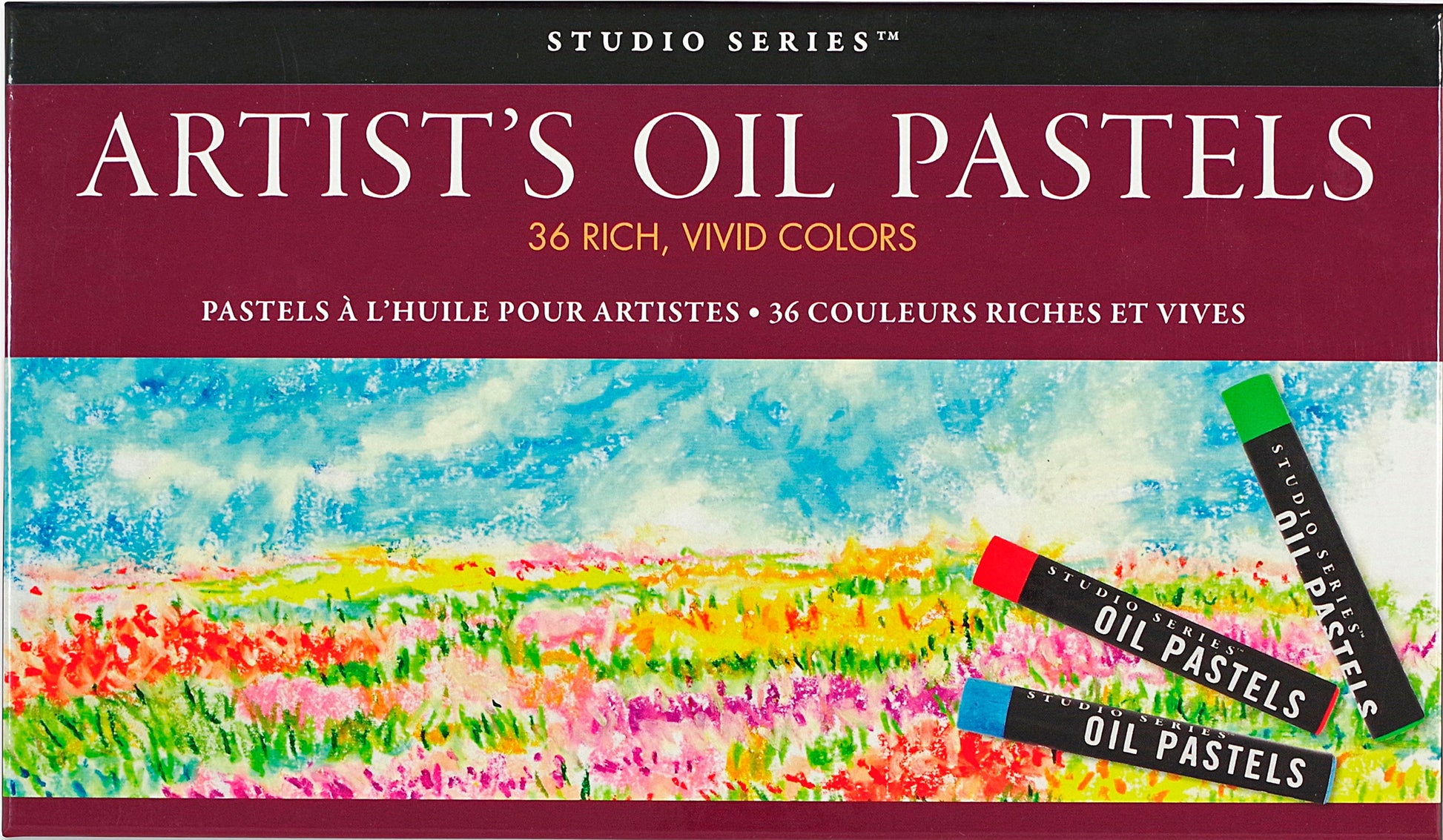 Art Center Oil Pastels 36 Colors by Homeportonline