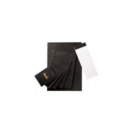 Rhodia Pad - 8.25" x 11.75" - Graph - Black