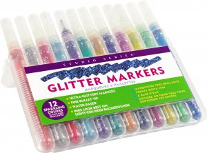 Art Center Markers Glitter 12 Colors by Homeportonline