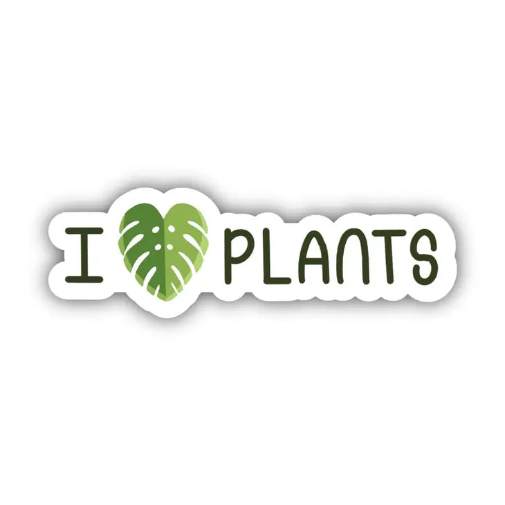 I Heart Plants Sticker by Wild Lark