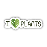 I Heart Plants Sticker